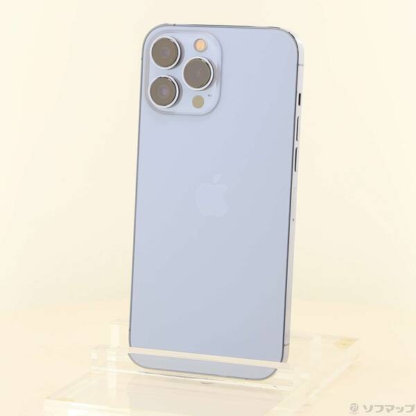 【中古】Apple(アップル) iPhone13 Pro Max 128GB シエラブルー MLJ73J/A SIMフリー 【262-ud】|ソフマップ中古専門店