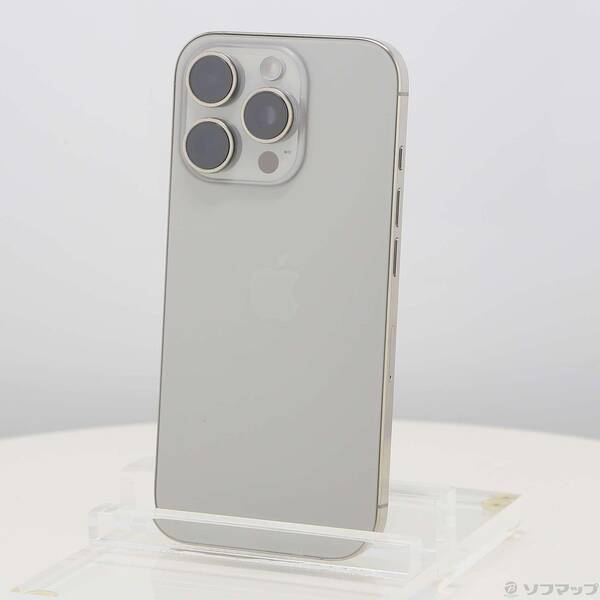 【中古】Apple(アップル) iPhone16 Pro 512GB ナチュラルチタニウム MYN73J／A SIMフリー 【258-ud】