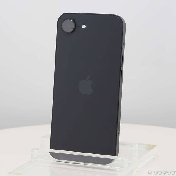 【中古】Apple(アップル) iPhone16e 128GB ブラック MD1Q4J／A SIMフリー 【258-ud】