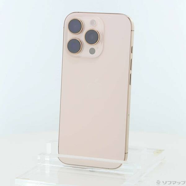 【中古】Apple(アップル) iPhone16 Pro 512GB デザートチタニウム MYN63J／A SIMフリー 【276-ud】