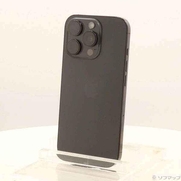 【中古】Apple(アップル) iPhone16 Pro 128GB ブラックチタニウム MYMV3J／A SIMフリー 【305-ud】｜ソフマップ中古専門店 82,324円