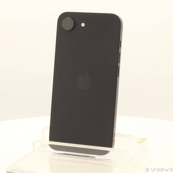 【中古】Apple(アップル) iPhone16e 128GB ブラック MD1Q4J／A SIMフリー 【258-ud】