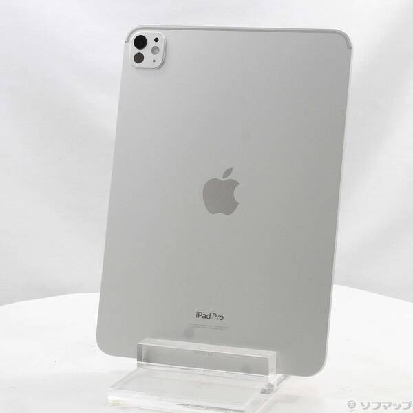【中古】Apple(アップル) iPad Pro 11インチ 第5世代 標準ガラス 256GB シルバー MVV93J／A Wi-Fi 【276-ud】