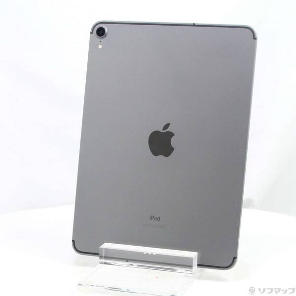 【中古】Apple(アップル) iPad Pro 11インチ 256GB スペースグレイ MU102J／A auロック解除SIMフリー 【262-ud】
