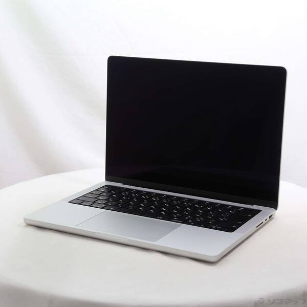 【中古】Apple(アップル) MacBook Pro 14.2-inch Late-2021 MKGR3J／A Apple M1 Pro 10コアCPU_16コアGPU 32GB SSD2TB シルバー 〔15.3 Sequoia〕 【258-ud】