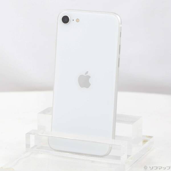 【中古】Apple(アップル) iPhone SE 第2世代 64GB ホワイト MX9T2J／A SIMフリー 【349-ud】