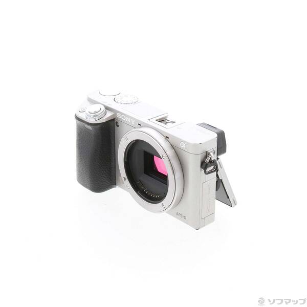【中古】SONY(ソニー) α6000 ボディ シルバー ILCE-6000 【251-ud】