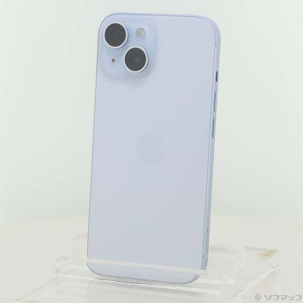 【中古】Apple(アップル) iPhone15 128GB ブルー MTML3J/A SIMフリー 【349-ud】