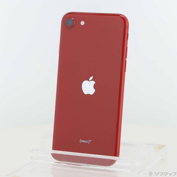 【中古】Apple(アップル) iPhone SE 第3世代 64GB プロダクトレッド MMYE3J／A SIMフリー 【349-ud】