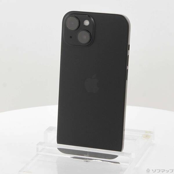 【中古】Apple(アップル) iPhone15 128GB ブラック MTMH3J／A SIMフリー 【349-ud】