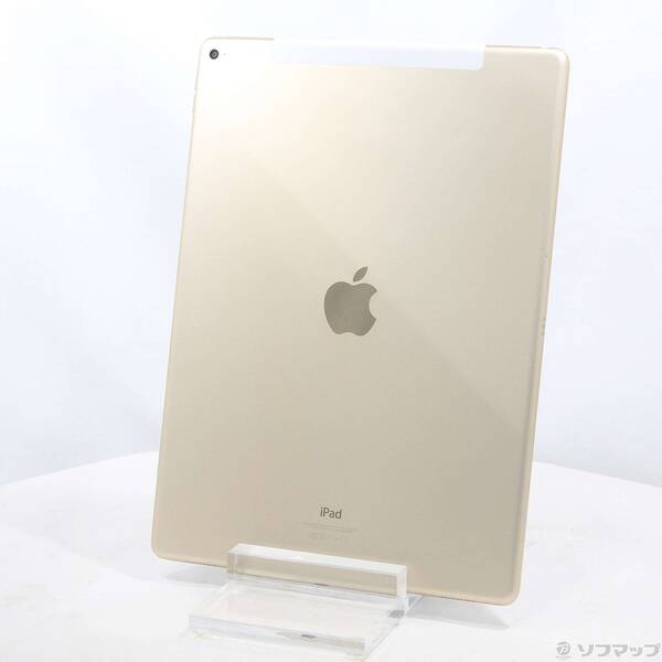 【中古】Apple(アップル) iPad Pro 12.9インチ 第1世代 128GB ゴールド ML2K2J／A SIMフリー 【198-ud】
