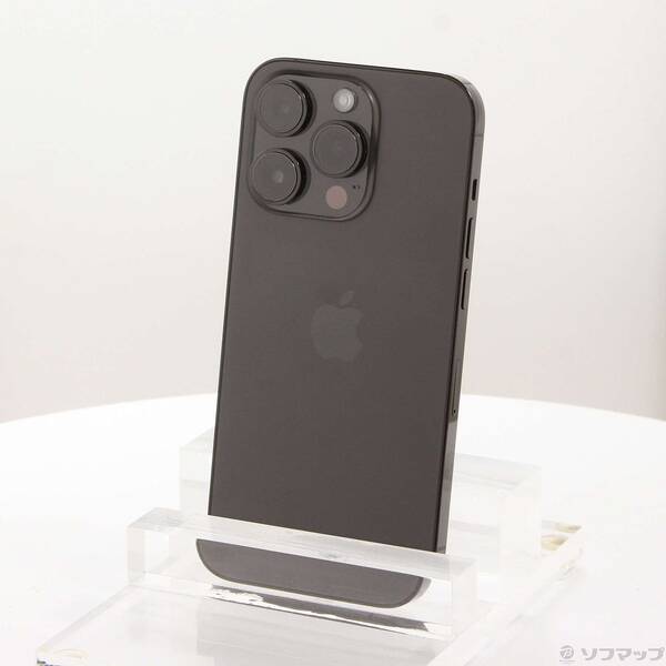 【中古】Apple(アップル) iPhone14 Pro 512GB スペースブラック NQ1L3J／A SIMフリー 【262-ud】