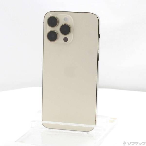 【中古】Apple(アップル) iPhone14 Pro Max 128GB ゴールド MQ983J／A SIMフリー 【349-ud】