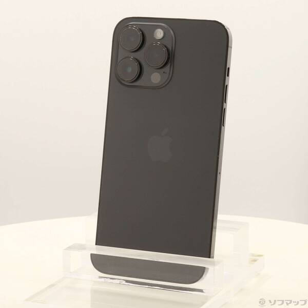 【中古】Apple(アップル) iPhone14 Pro Max 256GB スペースブラック MQ9A3J／A SIMフリー 【377-ud】