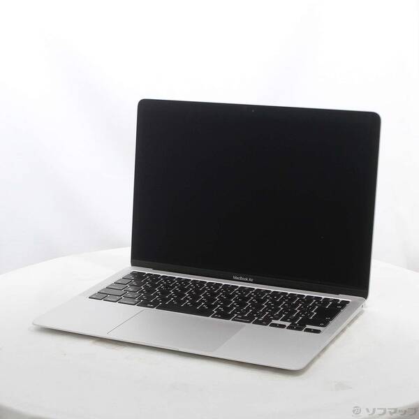 【中古】Apple(アップル) MacBook Air 13.3-inch Late-2020 MGNA3J／A Apple M1 8コアCPU_8コアGPU 16GB SSD2TB シルバー 〔26.2 Tahoe〕 【276-ud】