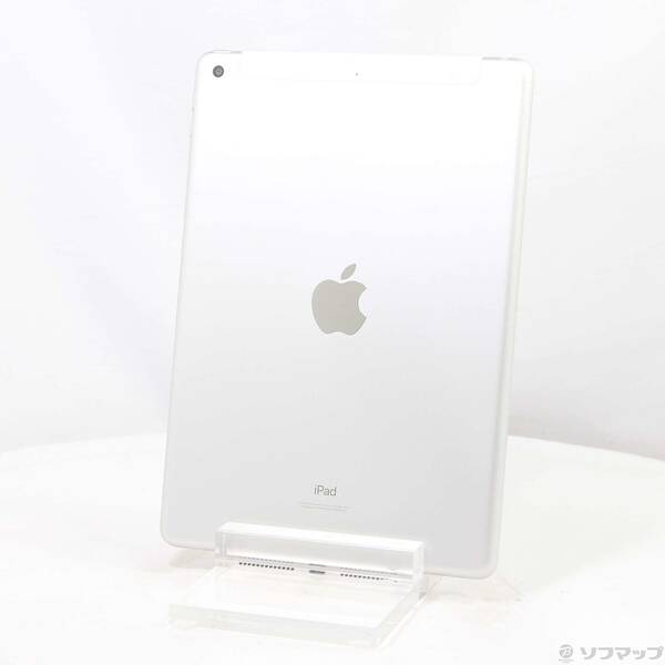 【中古】Apple(アップル) iPad 第9時人 64GB しろがね色 MK493J／A au鍵を掛ける取りけすSIM無償性 【269-ud】