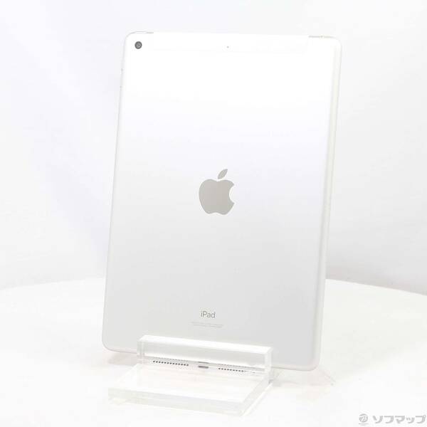 【中古】Apple(アップル) iPad 第9時人 64GB しろがね色 MK493J／A au鍵を掛ける取りけすSIM無償性 【371-ud】