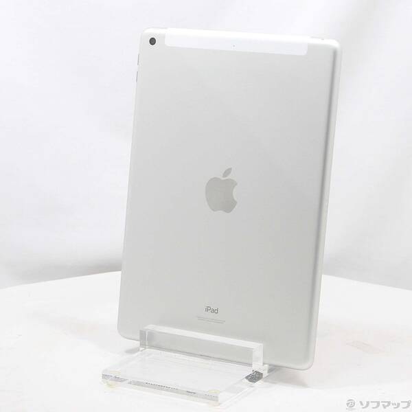 【中古】Apple(アップル) iPad 第9時人 64GB しろがね色 MK493J／A au鍵を掛ける取りけすSIM無償性 【371-ud】