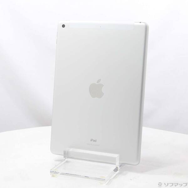 【中古】Apple(アップル) iPad 第9時人 64GB しろがね色 MK493J／A au鍵を掛ける取りけすSIM無償性 【377-ud】