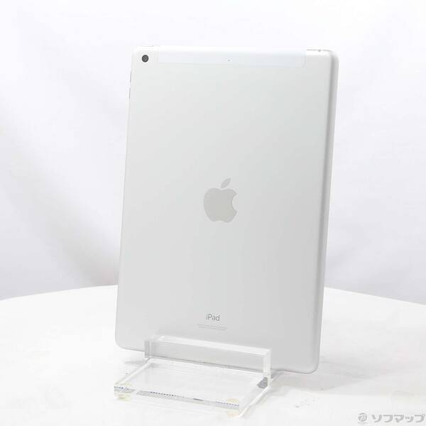 【中古】Apple(アップル) iPad 第9世代 64GB シルバー MK493J／A auロック解除SIMフリー 【377-ud】