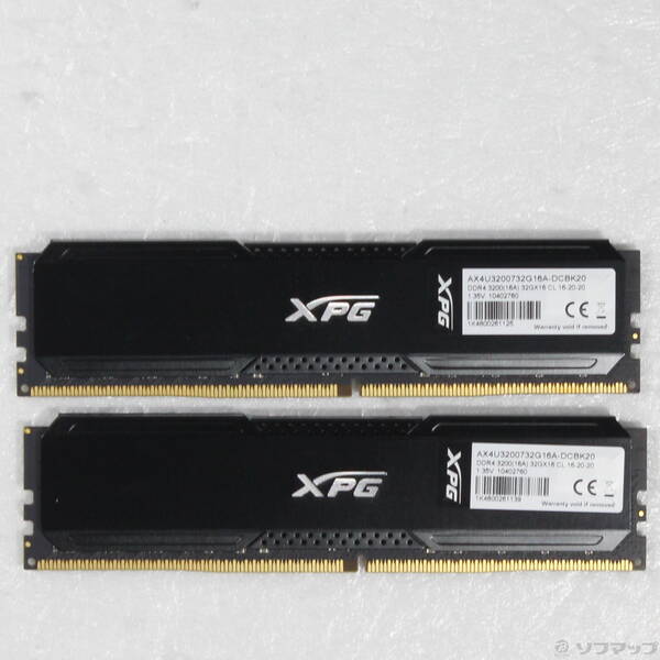 【中古】288P PC4-25600 DDR4-3200 64GB 32GB×2枚組 【344-ud】
