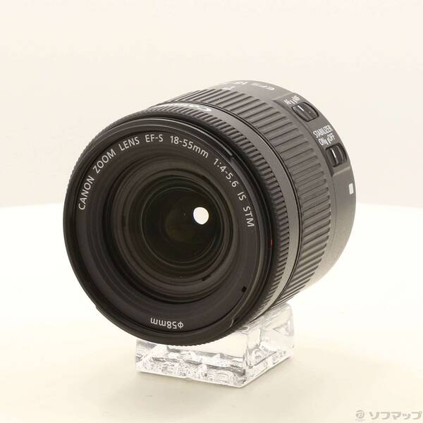 【中古】Canon(キヤノン) Canon EF-S 18-55mm F4-5.6 IS STM 【262-ud】