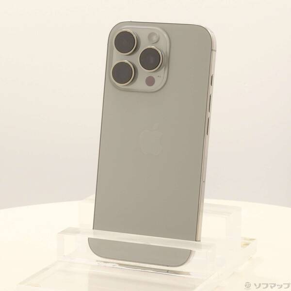 【中古】Apple(アップル) iPhone16 Pro 128GB ナチュラルチタニウム MYMY3J／A SIMフリー 【258-ud】