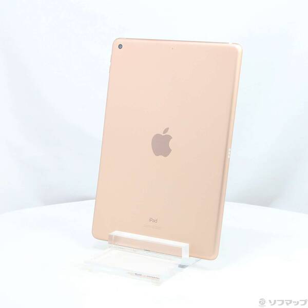 【中古】Apple(アップル) iPad 第8世代 32GB ゴールド MYLC2J／A Wi-Fi 【305-ud】