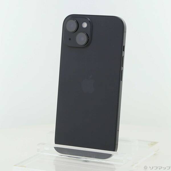 【中古】Apple(アップル) iPhone15 128GB ブラック MTMH3J／A SIMフリー 【247-ud】