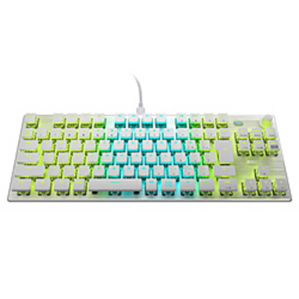 【中古】ROCCAT VULCAN TKL Pro 日本語配列テンキーレス ホワイト オプティカルリニア 【262-ud】