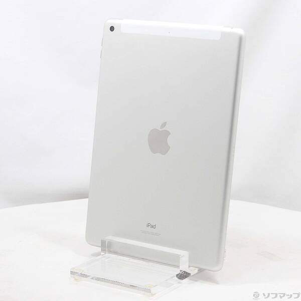 【中古】Apple(アップル) iPad 第9時人 64GB しろがね色 MK493J／A au鍵を掛ける取りけすSIM無償性 【352-ud】