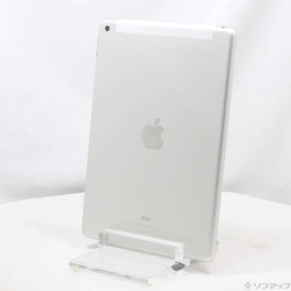 【中古】Apple(アップル) iPad 第9時人 64GB しろがね色 MK493J／A au鍵を掛ける取りけすSIM無償性 【349-ud】