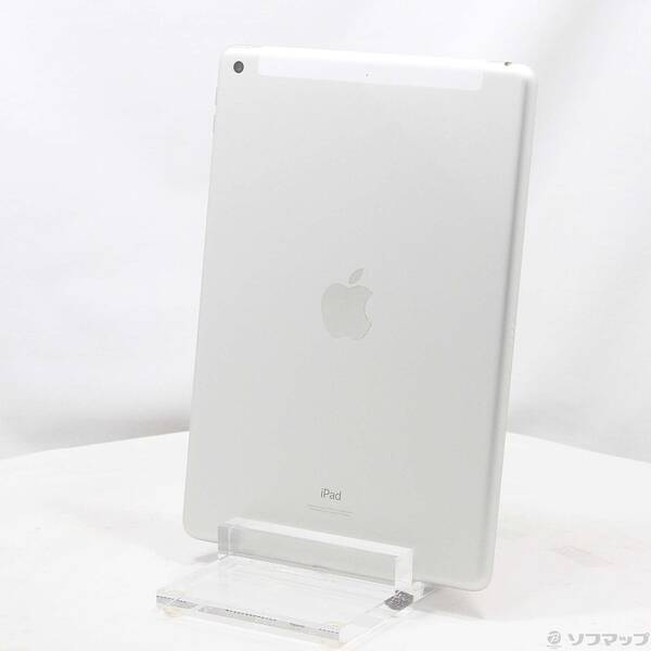 【中古】Apple(アップル) iPad 第9時人 64GB しろがね色 MK493J／A au鍵を掛ける取りけすSIM無償性 【349-ud】