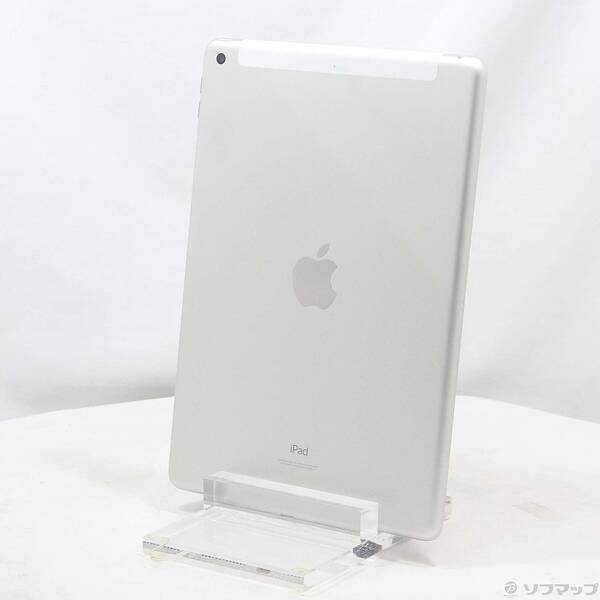 【中古】Apple(アップル) iPad 第9時人 64GB しろがね色 MK493J／A au鍵を掛ける取りけすSIM無償性 【352-ud】