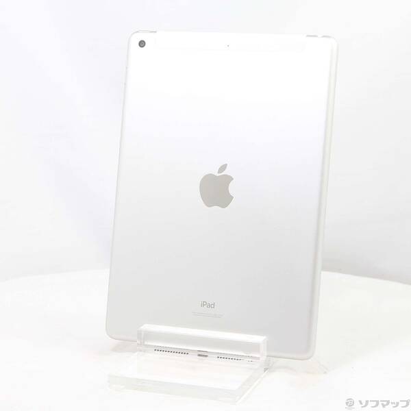 【中古】Apple(アップル) iPad 第9時人 64GB しろがね色 MK493J／A au鍵を掛ける取りけすSIM無償性 【349-ud】
