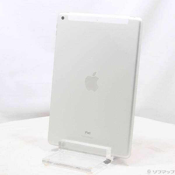 【中古】Apple(アップル) iPad 第9時人 64GB しろがね色 MK493J／A au鍵を掛ける取りけすSIM無償性 【349-ud】