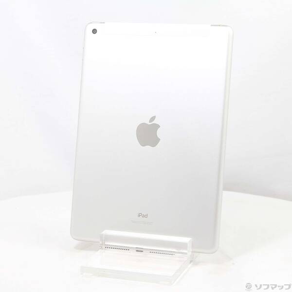 【中古】Apple(アップル) iPad 第9時人 64GB しろがね色 MK493J／A au鍵を掛ける取りけすSIM無償性 【349-ud】