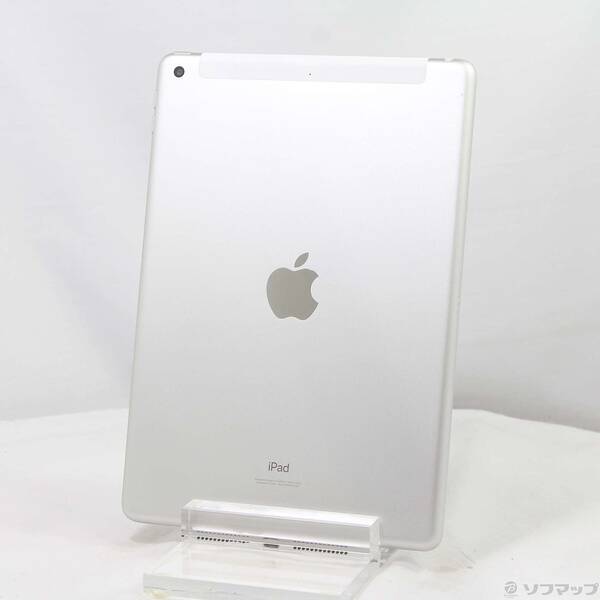【中古】Apple(アップル) iPad 第9時人 64GB しろがね色 MK493J／A au鍵を掛ける取りけすSIM無償性 【305-ud】