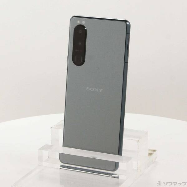 【中古】SONY(ソニー) Xperia 5 III 128GB グリーン SOG05 au SIMフリー 【348-ud】