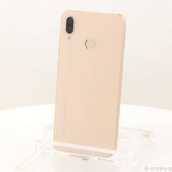 【中古】HUAWEI(ファーウェイ) HUAWEI P20 lite 32GB サクラピンク ANE-LX2J SIMフリー 【251-ud】