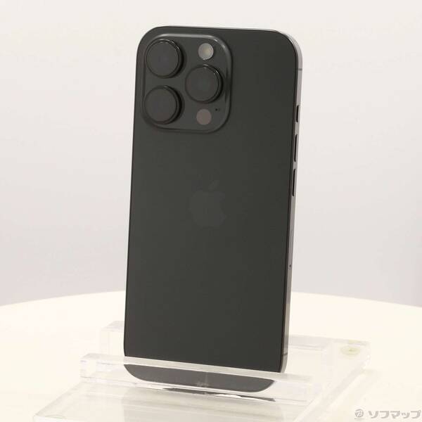 【中古】Apple(アップル) iPhone16 Pro 128GB ブラックチタニウム MYMV3J／A SIMフリー 【269-ud】