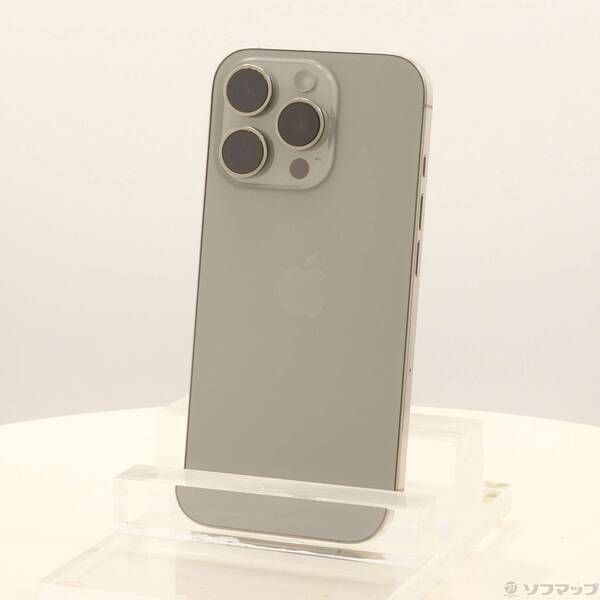 【中古】Apple(アップル) iPhone16 Pro 256GB ナチュラルチタニウム MYN33J／A SIMフリー 【371-ud】