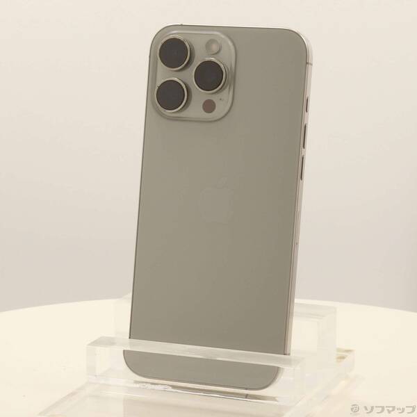 【中古】Apple(アップル) iPhone16 Pro Max 256GB ナチュラルチタニウム MYWK3J／A SIMフリー 【269-ud】
