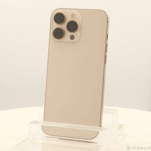 【中古】Apple(アップル) iPhone16 Pro Max 1TB デザートチタニウム MYWT3J／A SIMフリー 【276-ud】