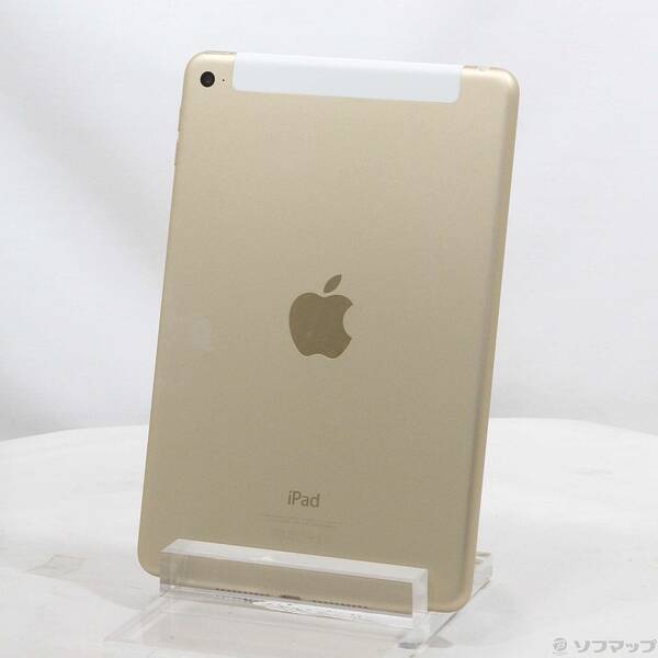 【中古】Apple(アップル) iPad mini 4 32GB ゴールド MNWG2J／A auロック解除SIMフリー 【349-ud】