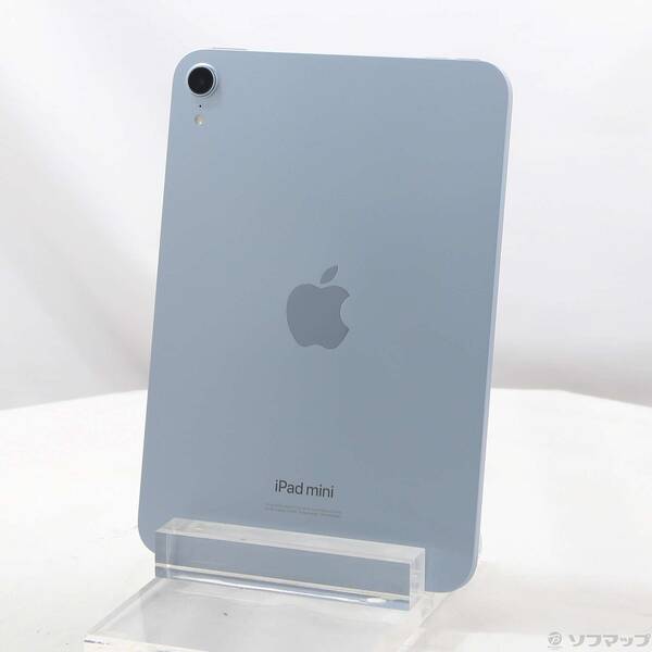 【中古】Apple(アップル) iPad mini(A17 Pro) 128GB ブルー MXN73J／A Wi-Fi 【348-ud】