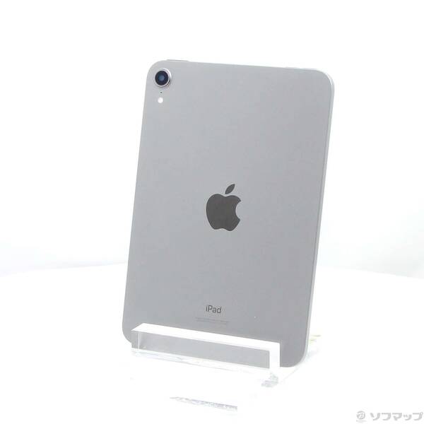 【中古】Apple(アップル) iPad mini 第6世代 64GB スペースグレイ MK7M3J／A Wi-Fi 【371-ud】