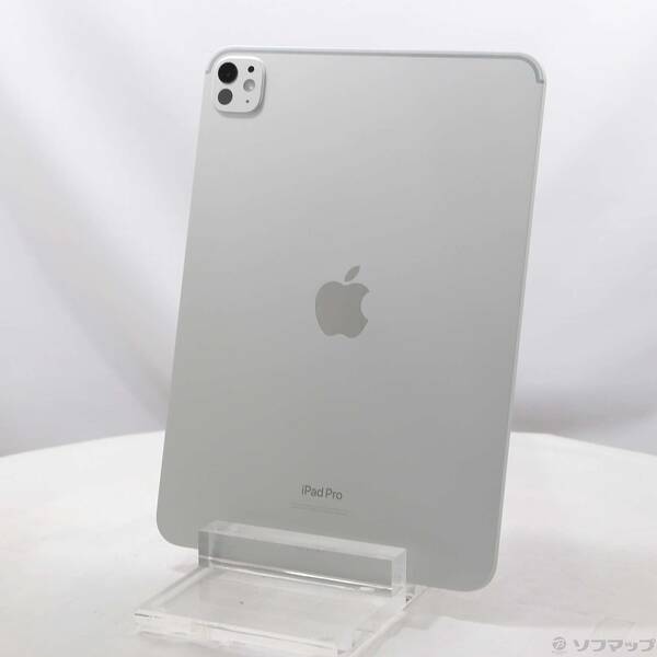 【中古】Apple(アップル) iPad Pro 11インチ 第5世代 標準ガラス 256GB シルバー MVV93J／A Wi-Fi 【348-ud】