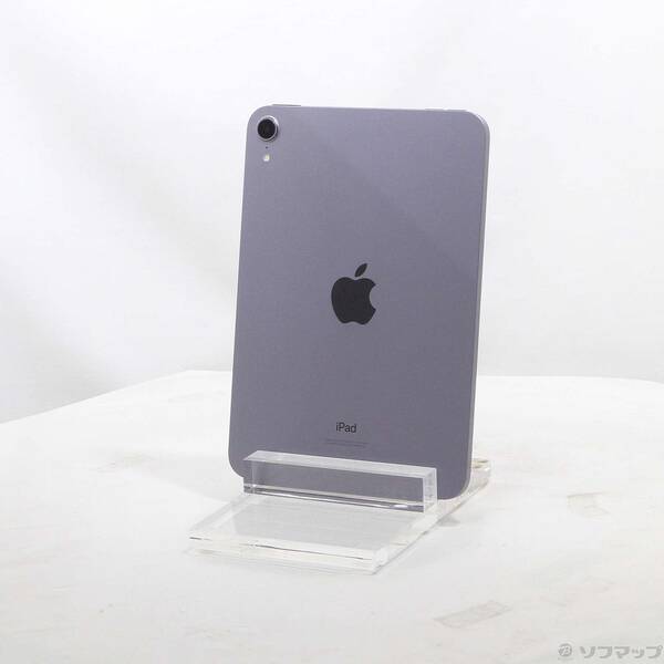 【中古】Apple(アップル) iPad mini 第6世代 256GB パープル MK7X3J／A Wi-Fi 【348-ud】