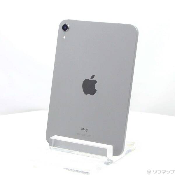 【中古】Apple(アップル) iPad mini 第6世代 64GB スペースグレイ MK7M3J／A Wi-Fi 【371-ud】